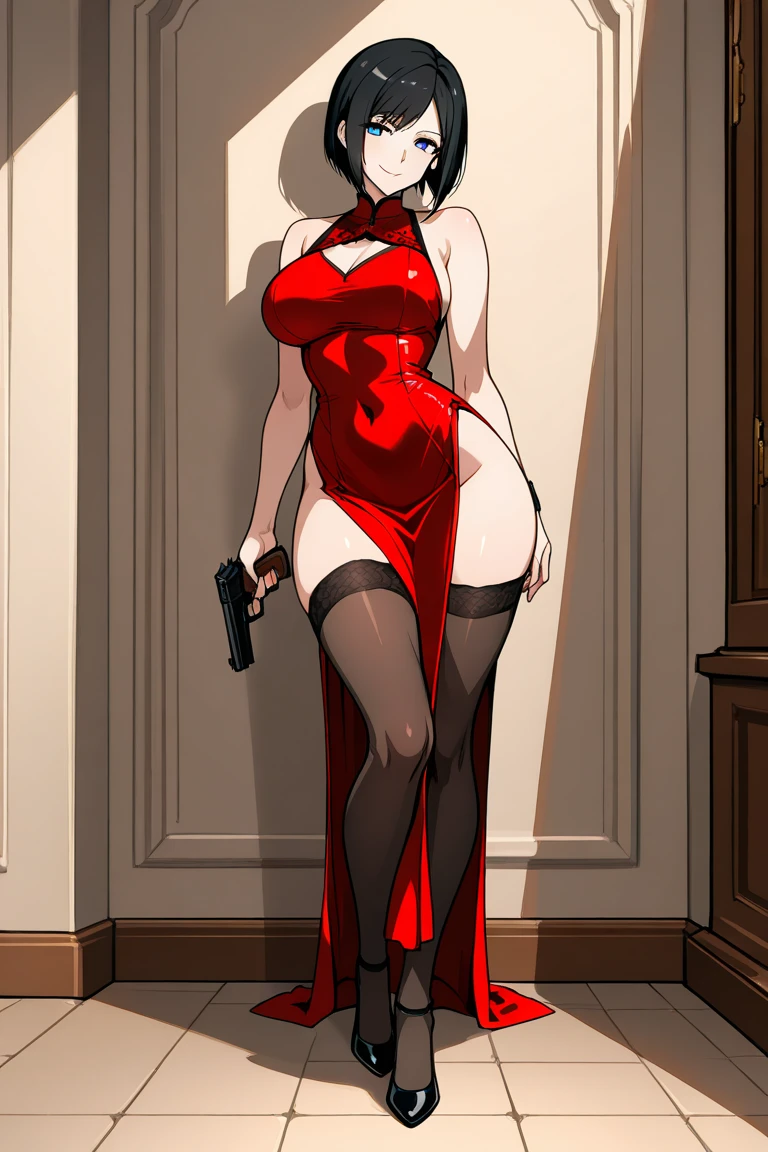 anime, female vampire, pale skin, wearing a RED rob hoody, wearing gloves, raising from a coffin, GRAVEYARD in the backgrounds, comic style, cyberpunk, 4k, high resolution, highly detailed, highly detailed face, 3/4 body portrait, slim body, intricate details, highly detailed
