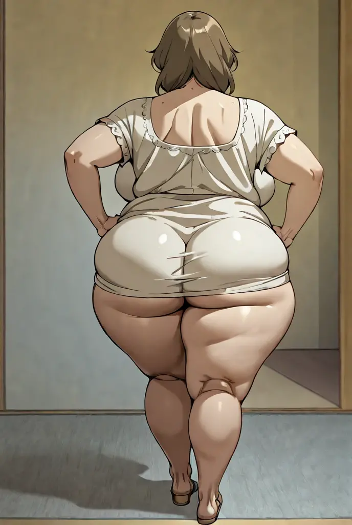 big breasts, big hips, full body shot, Mature mother, Whipping the lower body, plump thighs, Ample calves, bewitching mature woman, perfect body, plus size model, topless, erect nipples, Mature nipples, quite thick pubic hair, wearing high heels, All nude,