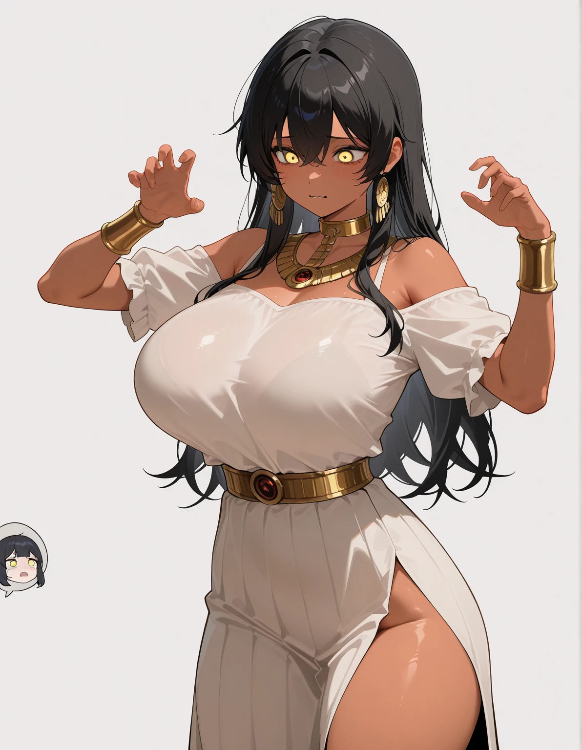 anime style, solid colors, sharp outline, flat shading, <lora:EnvySendNoodzXL01:0.5>1girl, woman, nude, cameltoe, bombshell hair, black hair, Frohawk,curly hair, long hair, average figure, (african, dark skin:0.6), (natural sunlight, interior, in a summer construction site:1)<lora:EnvyBetterHiresFixXL01:0:hr=1><lora:mega2clearXL:0>