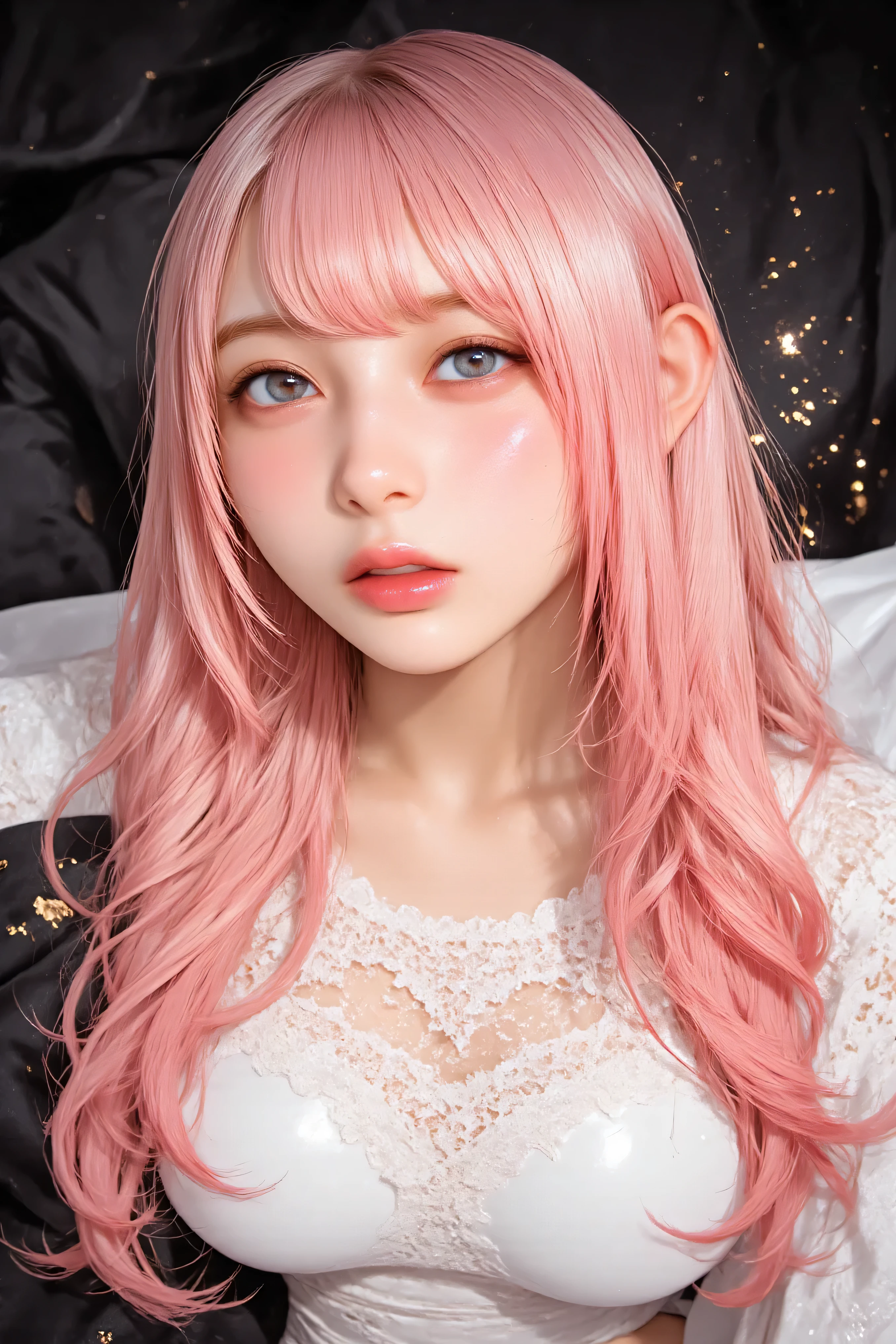 masterpiece, Highest quality, Pink Hair, Pink Eyes,, masterpiece, Highest quality,
