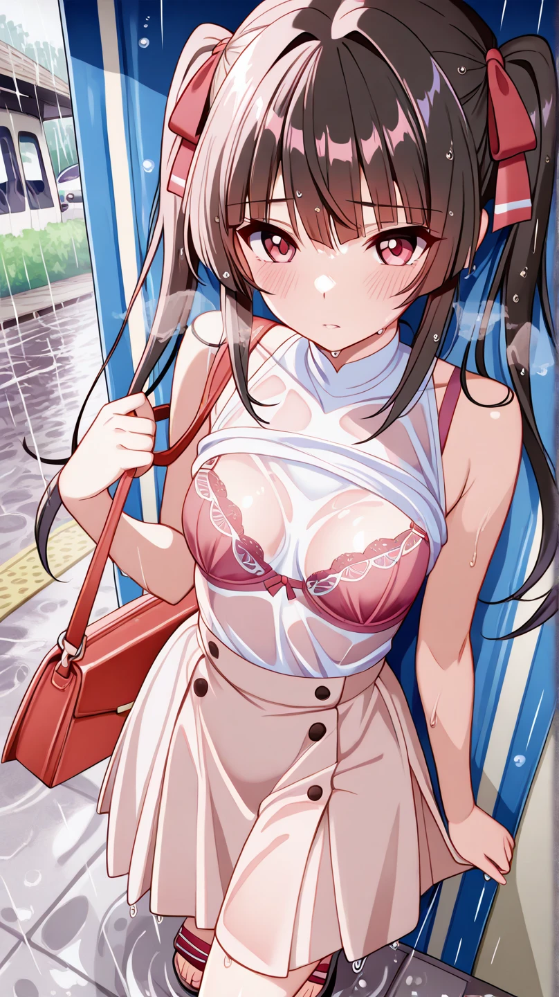 nsfw:1.2, train、A man molesting a high school student、The bra is visible、troubled face、humida 、hands on skirt,hold bra:1.4, nippleslip:1.3,
, nsfw, ( nude:1.1), (see-through cloth:1.5), nsfw,