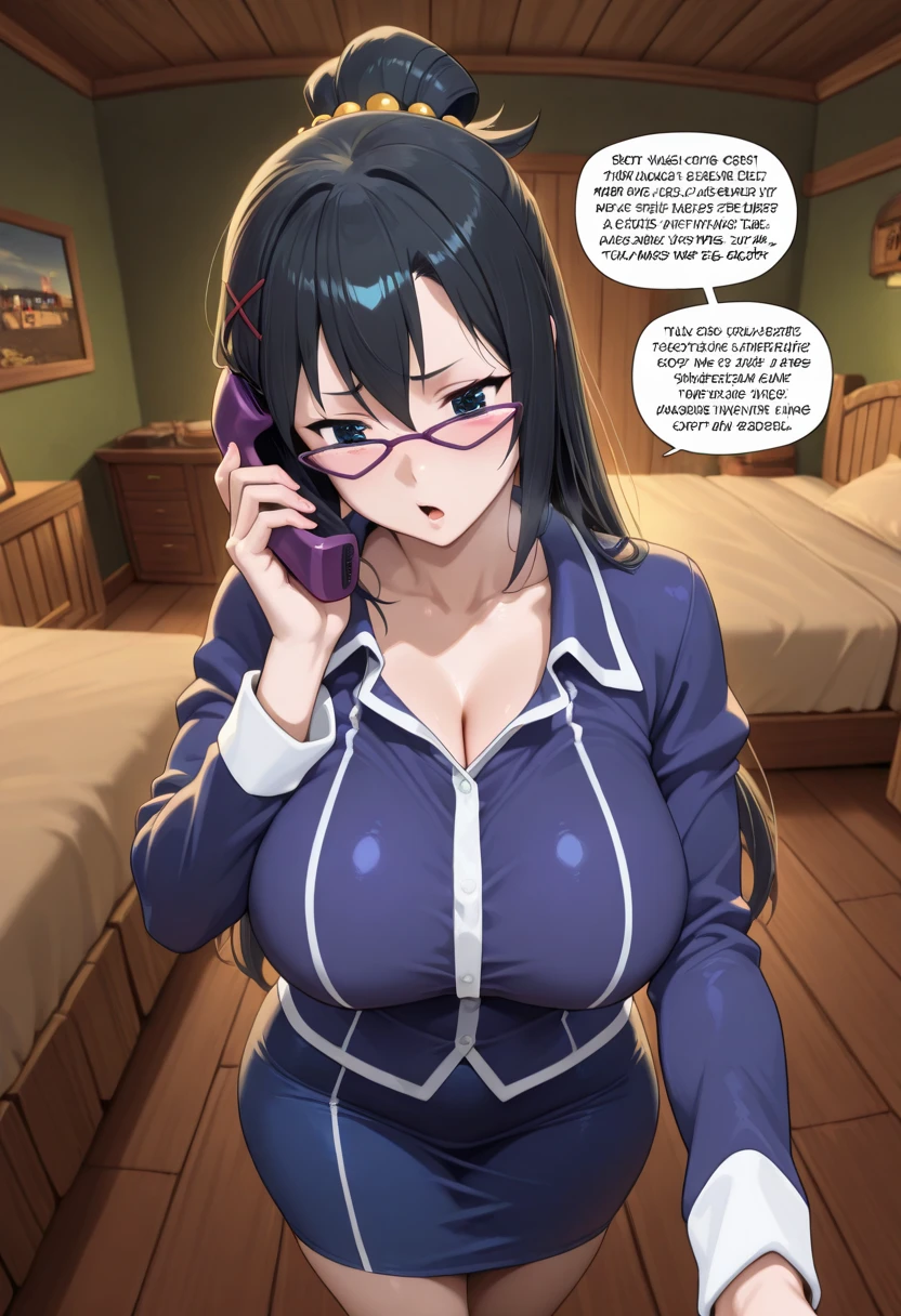 ((super high quality,Ultra-high resolution,4K,8k,super masterpiece,Ultra HD)),dark room at night,Light purple bed,Lying down,One married woman,Naked shirt,Cleavage,Breast milk overflows,(Collar stand,Large collar,Tight collar)Big penis,Penis insertion, sexly,Hold your phone to your ear,Spread your legs,Smile,Ahegao,blush,Sweaty,Covered in semen,Chain Necklace,Pearl Earrings,Drooling,wedding ring,Glasses,