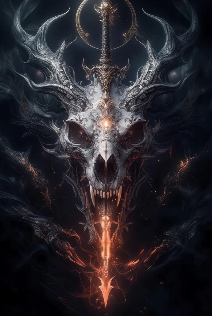 a completely white demonic creature, men monster, large multicolored eyes, bald head, skull covered with small horns, (best quality,4k,8k,highres,masterpiece:1.2),ultra-detailed,(realistic,photorealistic,photo-realistic:1.37),HDR,UHD,studio lighting,ultra-fine painting,sharp focus,physically-based rendering,extreme detail description,professional,vivid colors,bokeh,dynamic point of view,cinematographic scene,highlighted character,backlight effects,mystical character,multicolored cracks on the skin,character seen in full