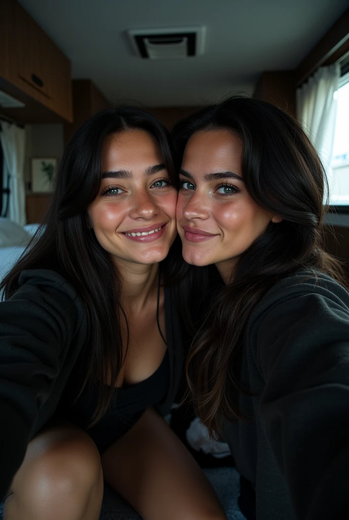 We are Brazilians enjoying the holidays in Paris, Manter a foto hiper realista sem modificar. Estamos em em Paris, coloque a torre de Paris no fundo, estamos em um dia feliz, Enjoying the holidays. Hyper realismo 4 k