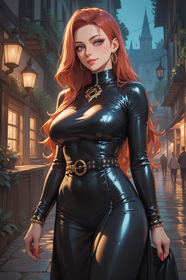 vampire Girl,goth Girl,Girl,1 Gothic Girl,

(big boobs:1.4),((((Curly hairs,redhead, dark red hair)))),(((gore_Colored_eyes:1.3))),complicated eyes,beautiful detailed eyes,symmetrical eyes,((((pale skin,shiny skin:1.5,tanned skin,light skin: 1.5,Skin tanned,shiny skin,very shiny skin,shiny body)))),(Spider abdomen,Slender waist,wide hips,athletic body,pumped up legs,thick thighs),(((detailed face))),beautiful detailed lips,pretty face,

(Grusel),eerie,

(((dark character))),((corruption)),very sexual,slutty,sensual,seductive look,seductive,((erotic)),opulent,lush,(((Not suitable for work))),

a woman dressed in black and red, queen dark Gothic, She is the queen of black roses, Queen of Hell, medieval, dark goddess, beautiful and elegant demon queen, Gothic Grusel vibes, beautiful vampire queen, Gothic maiden of darkness, Gothic maiden,exotic black and red dress, neck ribbon, Gothic, gorey,beautiful headdress, Crosses, silver jewelry, redhead,black lipstick and eyeshadow, Accessories include cross medal, pentagram, Crosses, Capes, scarf, ((Huge cleavage:1.5)),

dynamic and seductive pose,Viewers look at,serious attitude ,centered,Adjust to dimensions,Rule of thirds,

((((many Firefly,Firefly,glowing Firefly,Firefly in the background)))),

outside,((overgrown at night)),(Overgrown background,glowing crystals,bioluminescent plant),with dark stormy clouds,landscape:1.25,complicated landscape,extremely landscape,(((glowing crystals,bioluminescent plants))),(Puddles everywhere,Moos,Moos on the background),clouds,Water lilies,palm trees,already,

(Shiny vampire ornaments),highres,keen focus,(extremely detail,extremely detail),(photorealistic artwork:1.37),(extremely detail CG unity 8k wallpaper),(((bright colours,lively topic))),(complicated
