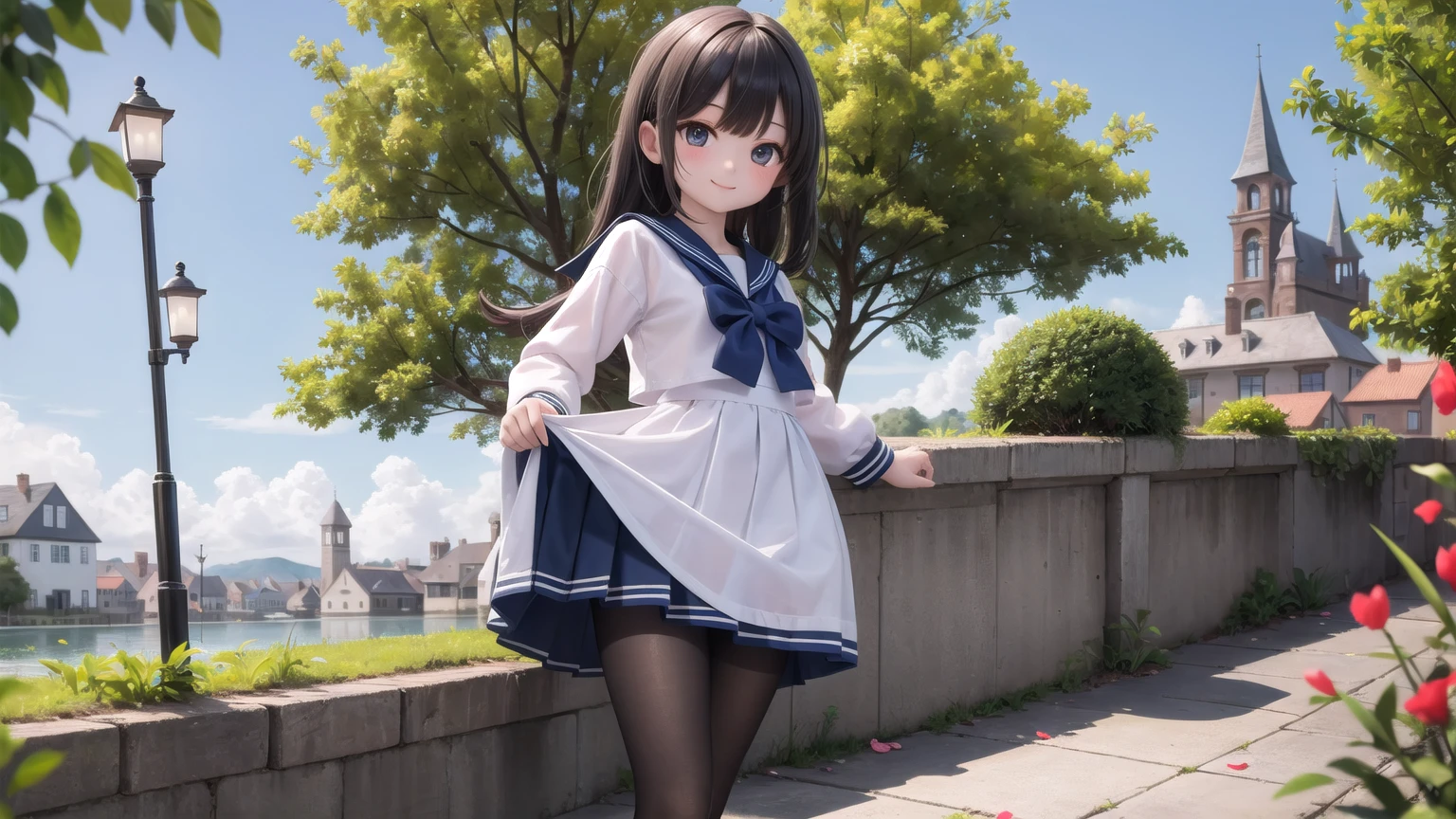 Elementary school girl