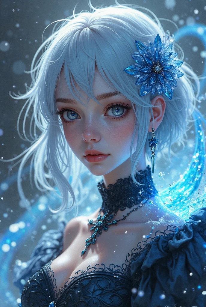 s the perfect face, Perfect blue eyes