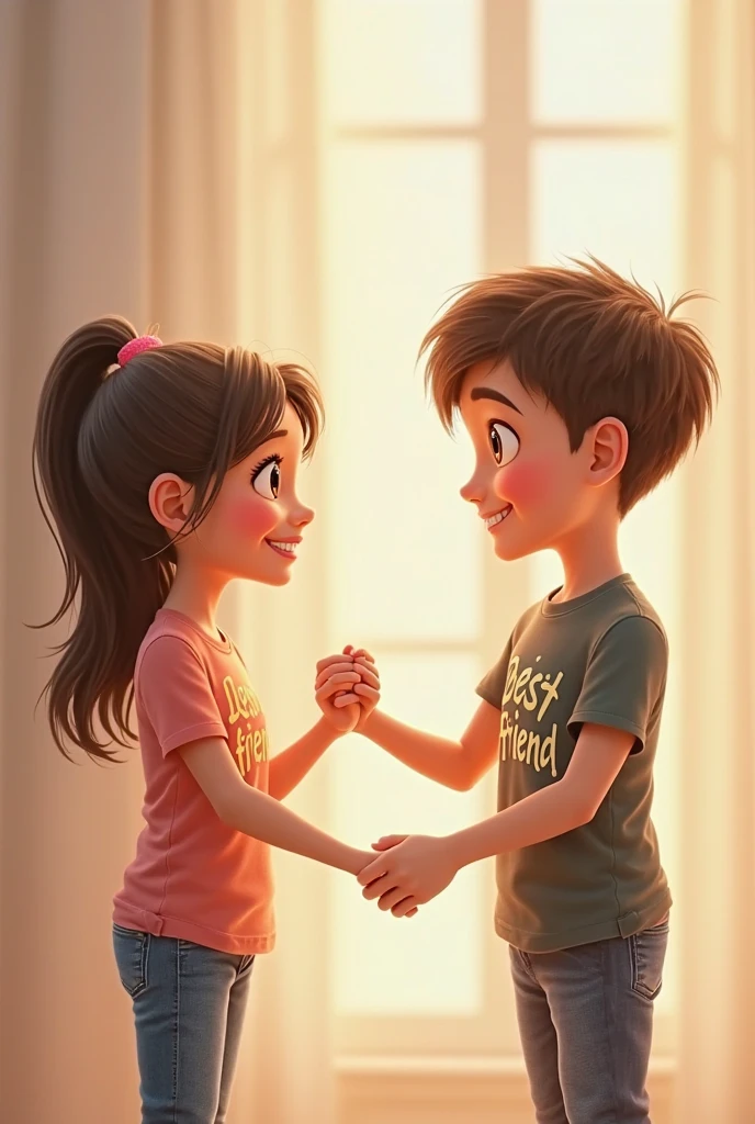लड़की: बहुत अच्छा। हम दोनों का शौक़ काफी मेल खाता है। cinematics 
Boy 