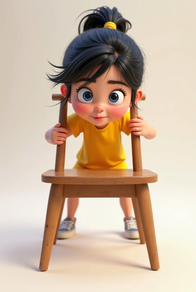 score_9, score_8, score_7, score_6, vanellope, 1girl, rating_questionable, cute pose, happy, black hair, sitting on the floor, barefoot, panties, teal panties, upskirt, camel toe