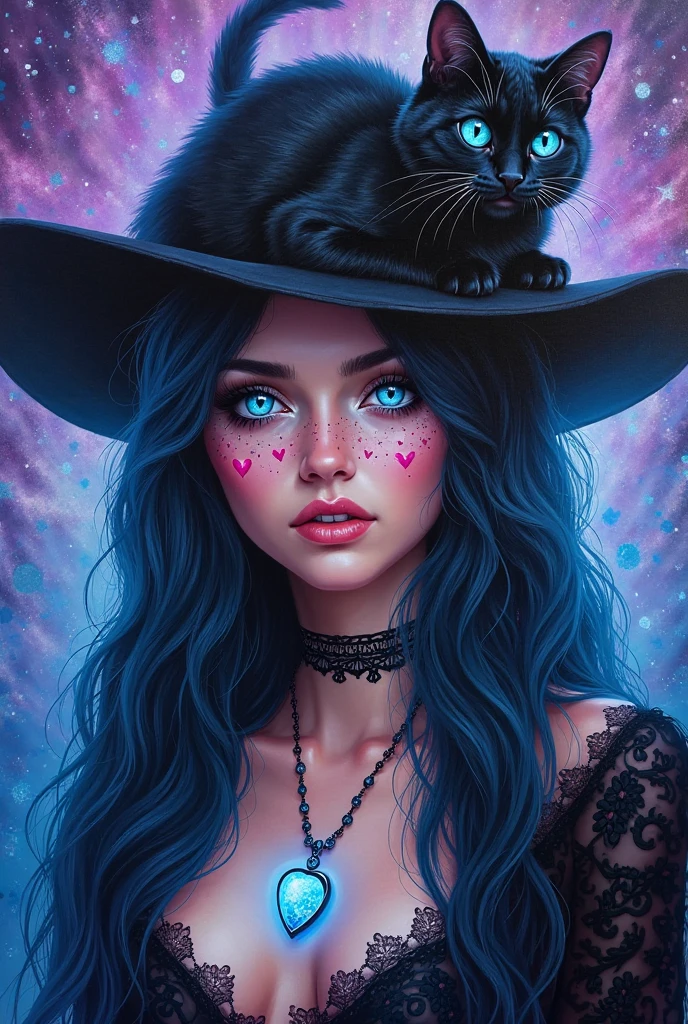blue hair, female, witch, ice --auto --s2