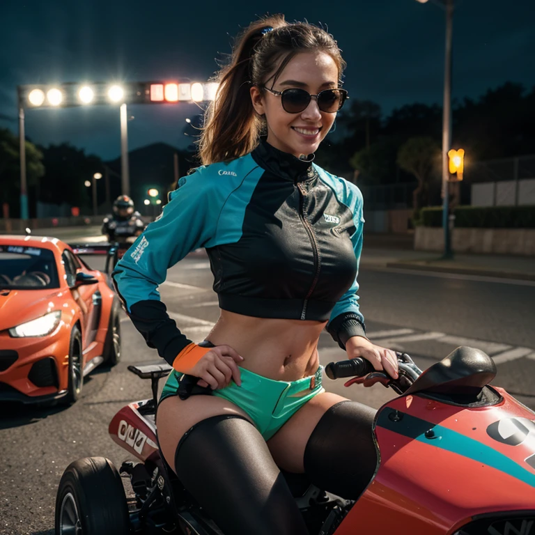 ((high quality)), ((masterpiece)), 8k, 2girls, cars, light rays, extremely detailed CG unity 8k wallpaper, cg game, looking at viewer, gloves, boots, full body, watch , computer, mask, drone, holding gun, headphones, jacket, bag, backpack, cameltoe, neon
