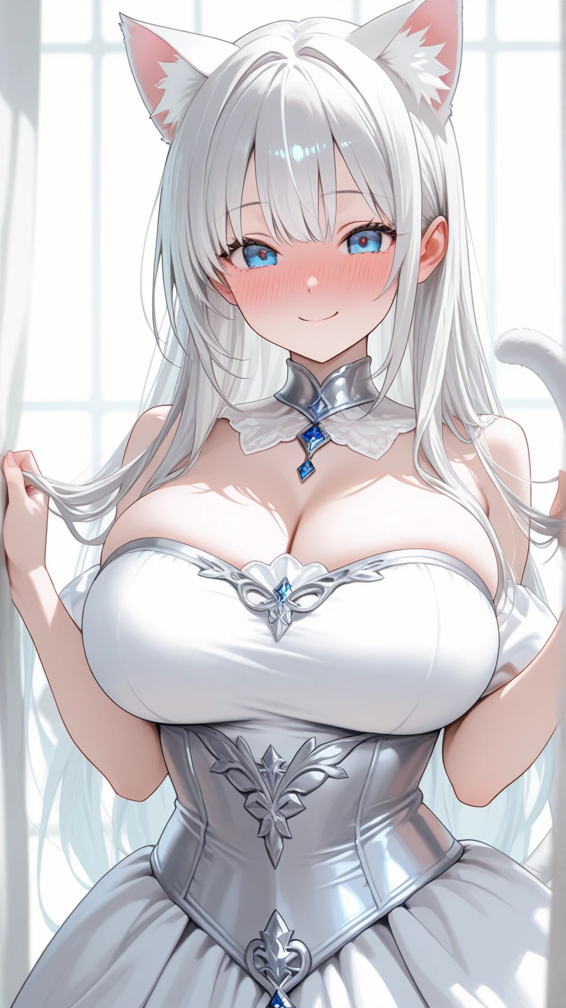 Highest quality, masterpiece, Ultra-high resolution, female、Big Breasts、ghost、knight