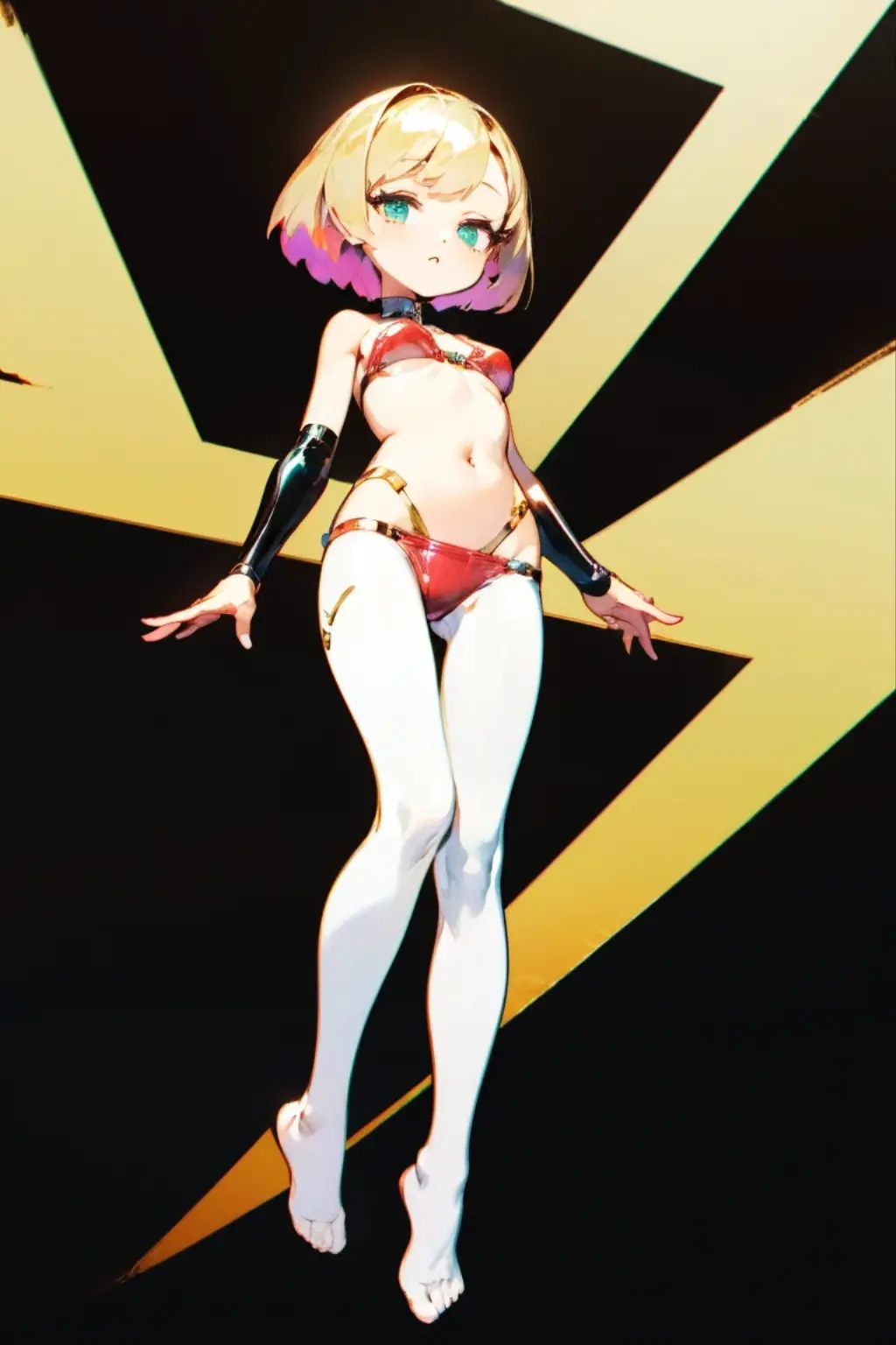 8K, ultraclear，k hd，1 girl, ssmile, short detailed hair, (No background:1.2),(((Non-marking bra)))，(((String panties)))，medium boob，((Expose the lateral chest))，A pink-haired， Purple eye， Sideburns， ssmile， (((Full-body standing)))，((Walking posture))，((Walking posture))，The finger contours are super clear，(Clear fingers:1.5），（(Clear legs)），(((Q version of cartoon)))，((Front side lens))