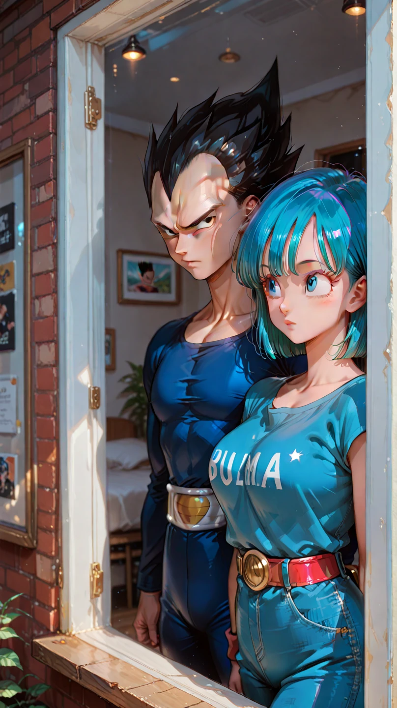 Son of Yancha from Dragon Ball and Bulma from Dragon Ball