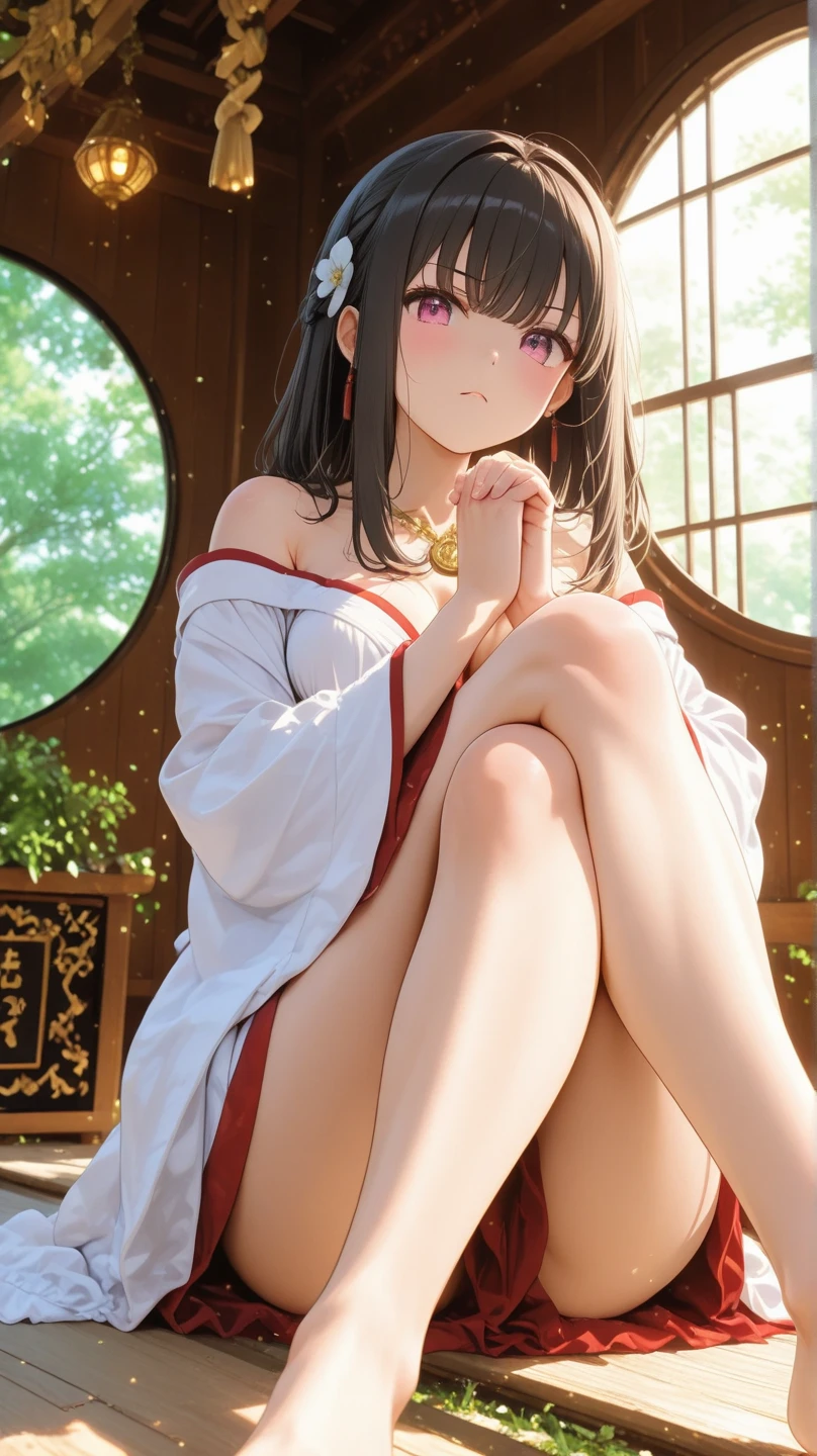 Highest quality、Masterpiece、8K、Japanese women、30th Generation、sexy、naked、pubic hair、Slender figure、Beautiful feet、Feminine look、underwear