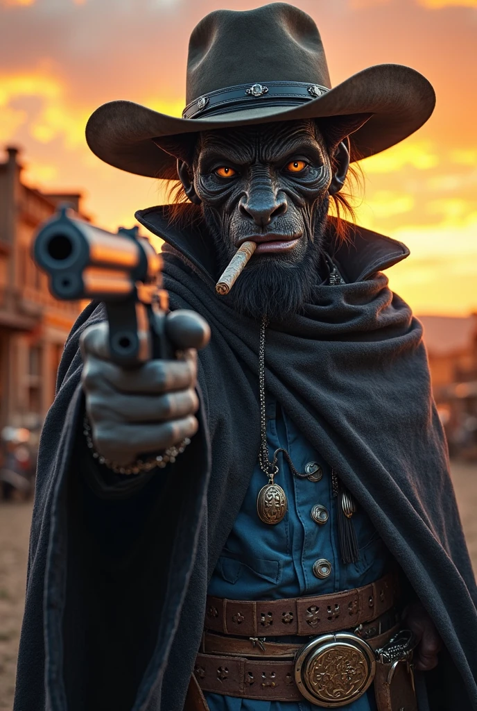 professional photography of Deadlands weird west