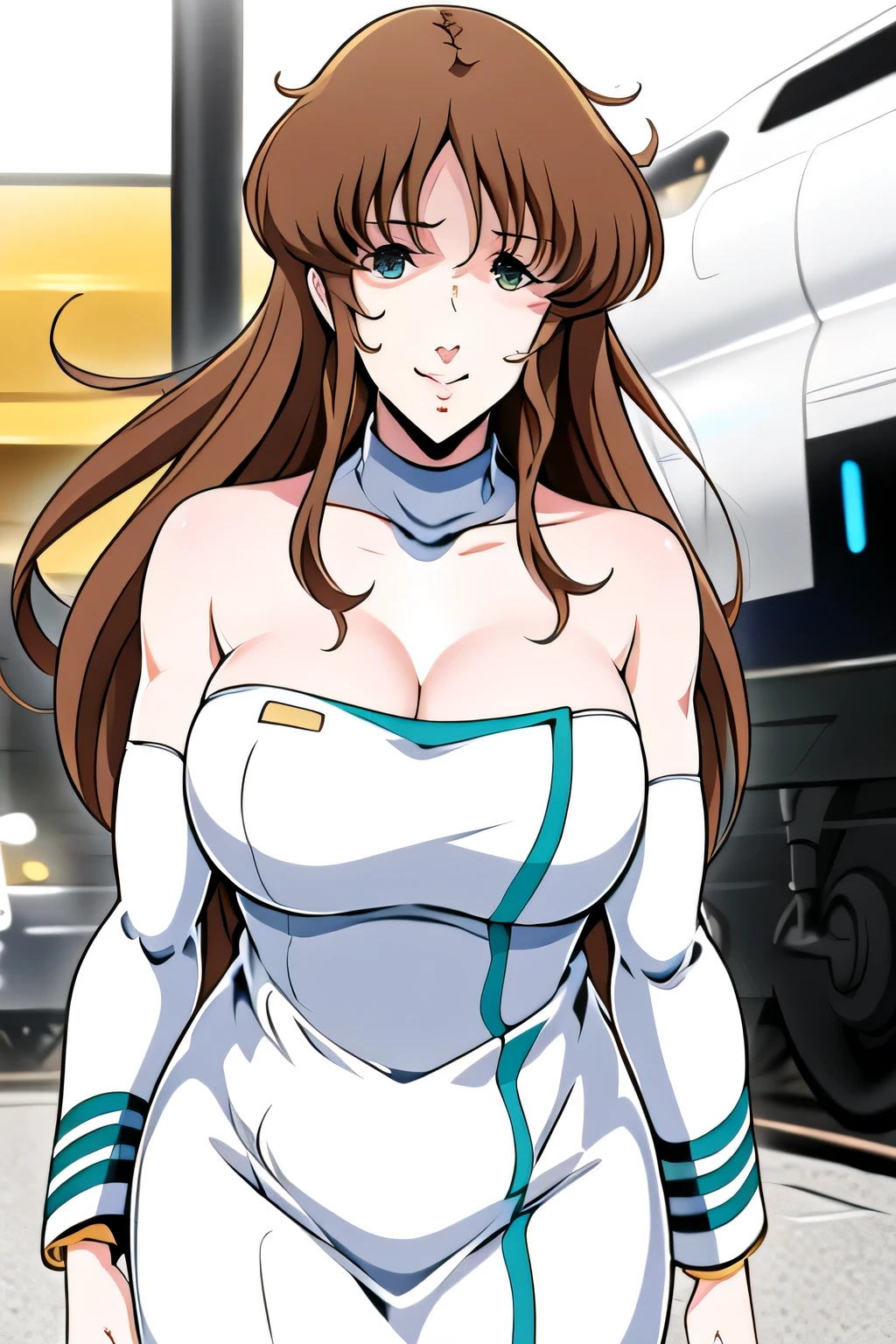 Walking with long brown hair,green line in a white military uniform,Faces are important, white clothes ,erotic face,,nice smile,Big breastsでもウエストが細い,Can you draw a woman looking at a train,目の前の車の前で待っている女性をCan you draw ,東京の地下鉄ホームでWaiting for a train女性はCan you draw , ,congestion,Waiting for a train,Fun,Underground railway stations ,The sign hanging on the wall,{{X}},Can you draw,Walking Alone, city tour ,,(((woman in everyday clothes with long brown hair))), I have a SLR camera ,(Let's draw a more delicate look),(sleeveless wool sweater),( Pleated Legs,She has lacerations in her skin ),(That job is enough for 1 person {X} is very important for work)、 That's enough,grimace。unless the job requires it。 {X}、 , attractive 20-year-old woman taking off her uniform、Can you draw , Big black wavy hair, , Big breasts, thin waist , , ,Faces are very important,