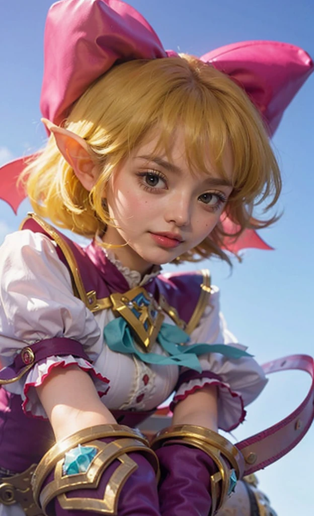 Realistic, cute girl, anime style, HD, korean