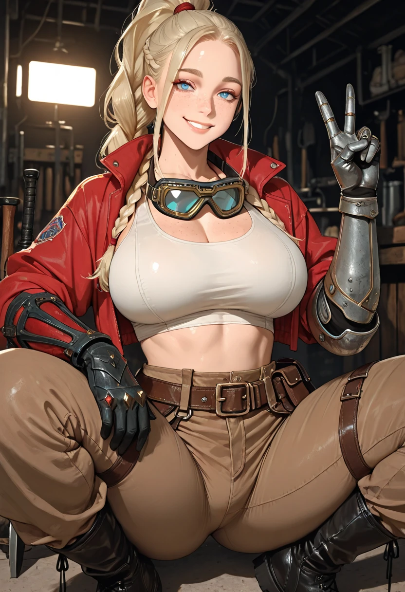 masterpiece, best quality, seras, seras victoria, hellsing, 1girl, solo, , sitting,, warm lighting, lustful gaze, in heat, horny, head tilt, looking to the side, gigantic breasts, breast focus, boob window, bare breasts, arms at side, arms behind back, Detailed face, Detailed blue eyes, Detailed face, blue eyes, perfect eyes, perfect face, nude, naked breasts, cleavage, spreading legs, spreading legs apart, presenting pussy, presenting, vagina