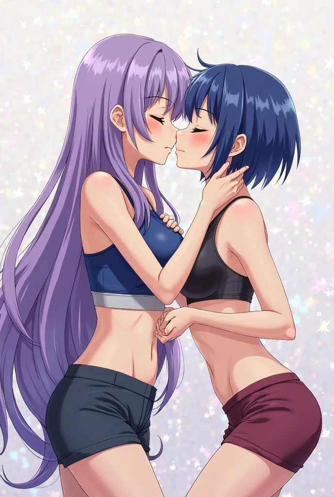 Tanjiro Kamado licking Mitsuri Kanroji's sexy, beautiful, sweaty feet.