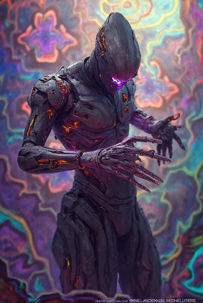 analog style, chromav5, nvinkpunk(extremely detailed CG unity 8k wallpaper), A powerful entity dark entity, massive monstrosity, award winning photography, Chromatic Aberration, Detailed , HDR, Bloom, style by Monet, Pissarro, and Sisley ,trending on ArtStation, trending on CGSociety, art by midjourney