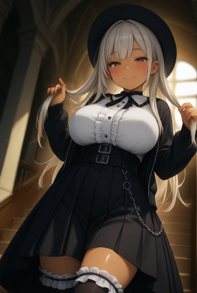 Full body image, フロント, One girl, 18-year-old, Mix 4, (32k, RAW Photos, Highest quality, masterpiece:1.2), (Anime-like, photoAnime-like:1.37), cute, スポーツ服, night, rain, Humidity, Professional Lighting, Photon Mapping, Radio City, Physically Based Rendering, Super Resolution, (Big Breasts:1.2), {{The biological weapon that had preyed on the younger sister took her place and reunited with the older brother.}}, Girl Skull, whole body, NSFW