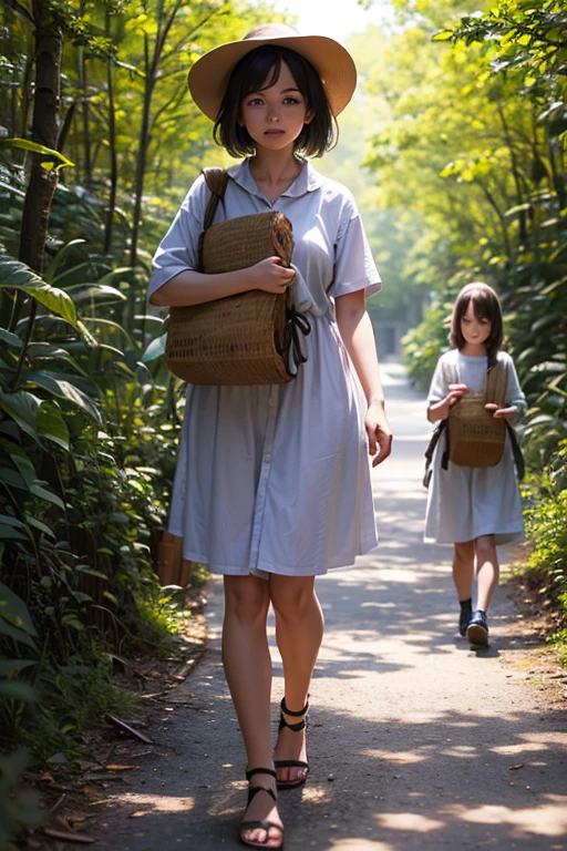 ((Highest quality)),((Studio Ghibli)),((Tangbaba)),Realistic images,Full body image,