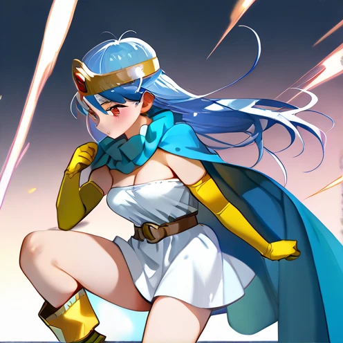 masterpiece,best quality,highly detailed,1girl,solo,
<lora:umi_ryuuzaki_full_armor:1>, 1girl umi ryuuzaki hairband headgear,blue armor shoulder armor blue cape elbow gloves leotard white thighhighs,
clenched teeth,one eye closed,struggling,giantess,giant,(night,dark night),rock,snow mountain,cloudy sky,cloud,
BREAK
<lora:murchi:0.75>,straddling,kaijuu,rain,looking down,holding,