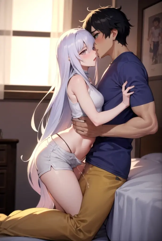 (score_9, score_8_up, score_7_up, score_6_up:1.2), (ai-generated:1.2), (Maximize Detail Slider:1.2), (Insanely Detailed:1.2), (source_anime:1.2), shenhe \(genshin impact\), (getting from behind:2.0), (vaginal sex:2.0), (deep moaning:2.0), (zPDXL2:0.5), (Direct Preference Optimization:2.0) BREAK 1girl, NSFW, 1man, white eyes, round ass, white hair, low braid, medium breasts, sleeveless dress, hair ornament, looking behind, long hair, high heeled heels, white dress, breasts exposed, nude breasts, showing tits, seductive pose, man holding woman up by her legs pressing her against a wall, sex, vaginal penetration, surprised, moaning, college dorm room, side view, below angle, thick thighs, amazing body, with cinematic lighting, practical light, with closeup shot, 300mm Canon Lens, production quality, depth of field, cinema photography, intricately-detailed, professional color grading, exquisite detail, sharp-focus, long exposure time, f/2.8, diffuse-back-light, award winning photography, realistic photography, unreal engine, realistic lense flare, real lighting, studio lighting, accent lighting, global illumination, ray tracing global illumination, optics, scattering, glowing, shadows, rough, shimmering, lumen reflections, diffraction grating, GB displacement, ray traced, Anti-Aliasing, FKAA, TXAA, RTX, SSAO, shaders, tone mapping, CGI, VFX, SFX.