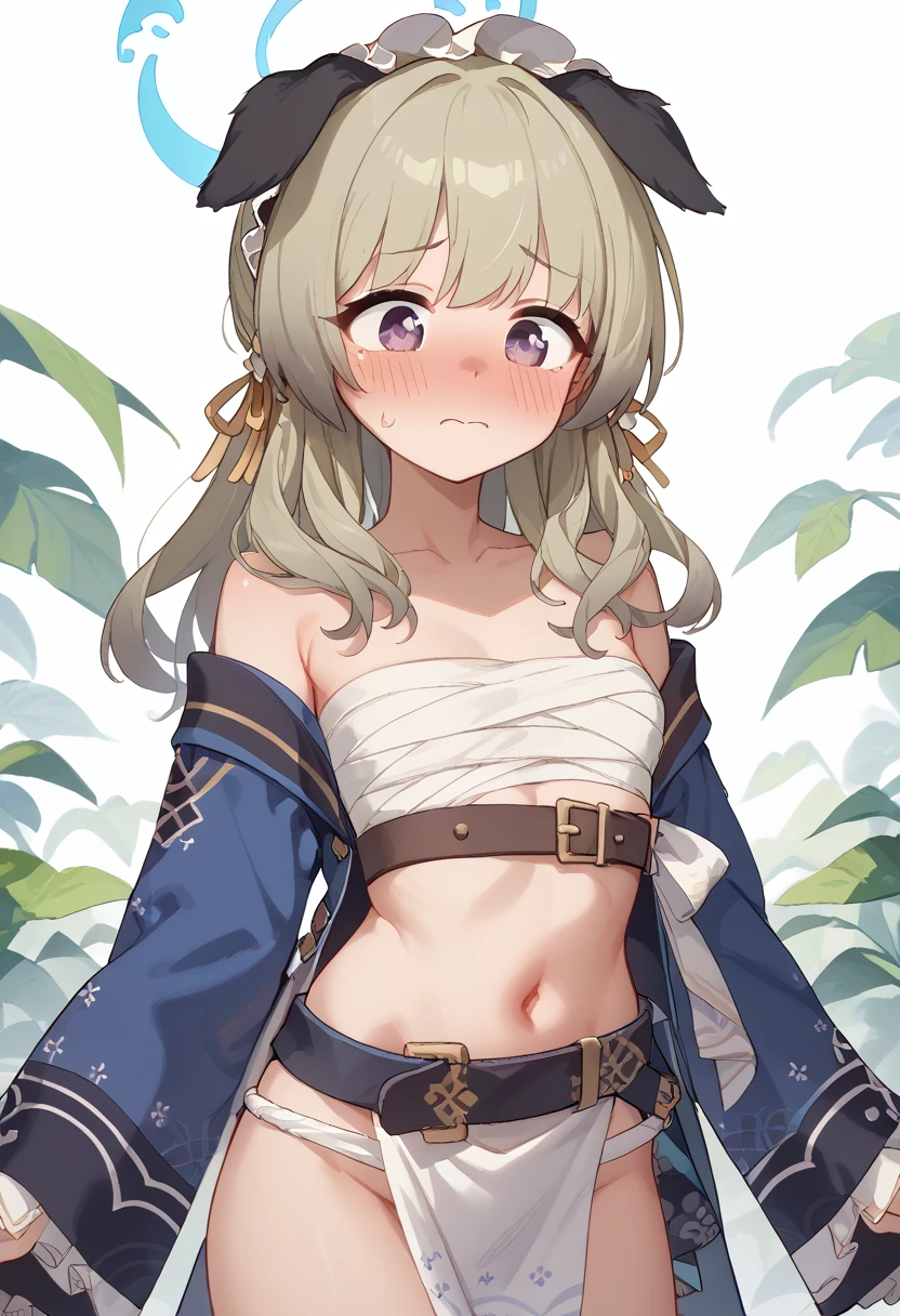 Shigure Ui show her breasts, 1girl, showing her breasts, puberty, young, , cute face