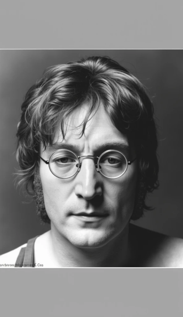 photo of Lennon_1980 in the civil war, old photo