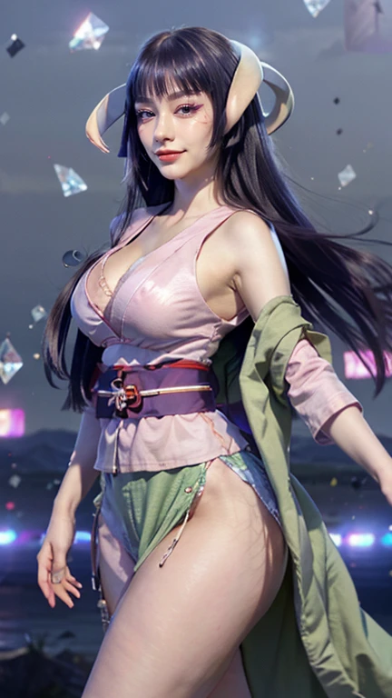 anime girl with colorful hair and a colorful dress, rossdraws pastel vibrant, rossdraws cartoon vibrant, anime style 4 k, beautiful anime portrait, artgerm colorful!!!, ! dream artgerm, beautiful anime girl, anime styled digital art, anime art wallpaper 4k, anime art wallpaper 4 k, digital anime art, extremely detailed artgerm  