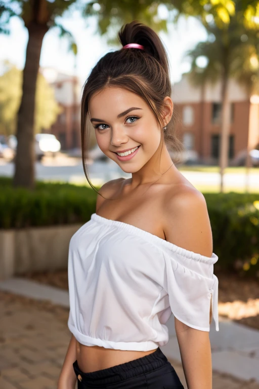 a woman in a white dress is kneeling on the ground, cute seductive smile, attractive girl, anna nikonova aka newmilky, cute young woman, with a seductive smile, seductive smile, lovely woman, friendly seductive smile, cute woman, smiling seductively, a cute young woman, , very pretty model, young and cute girl, attractive woman