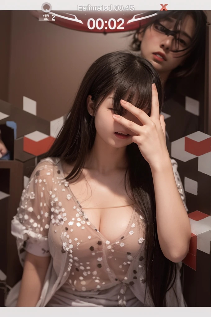 young girl, long hair realistic, vivid image, masterpiece, (best quality: 1.2), hyper detail, realistic, hd, high quality, cinematic light, ray tracing, ultra high resolution, UHD, (ultra-realistic: 1.5, cleavage:1.4), intricate detail, detailed texture, fine detail, high quality shadows, beautiful skirt, full body, standing, panties walking, sexy pose, seduction pose, exposed breasts, thin buttocks, long legs,