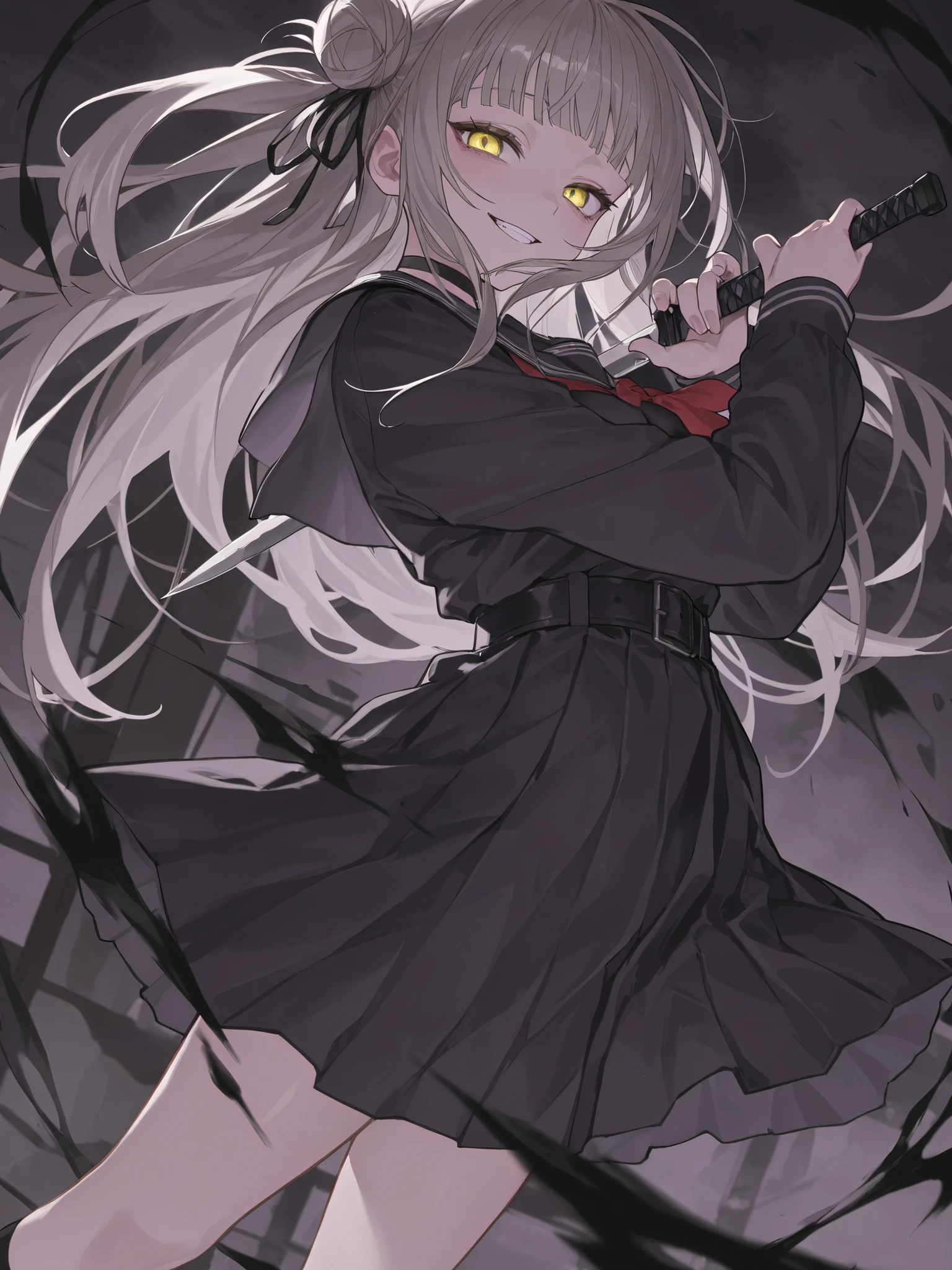 dark vibe、survival knife、bad smile、Toga Himiko、Tōga-chan 、