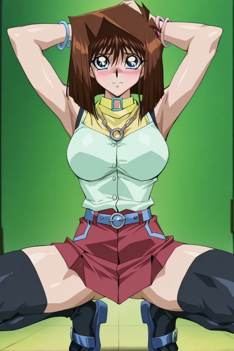 1980s, Retro,pc80,NSFW,Gold and green cheongsam with slits,One Woman, 27 years old, 28 years old, whole body,Full Art,Big Breasts,blush,Troubled face,Anguished expression,Watery eye,Cute Liane, Gold Tiara, Pearl Necklace, Brown Hair,Long Hair,Green eyes,Jade hairpin,Skirt flipped up by the wind,Black color Micro pantie,pussy,Open pussy,pussy juice,sex,penis in pussy ,creampie,Leg spread,1boy