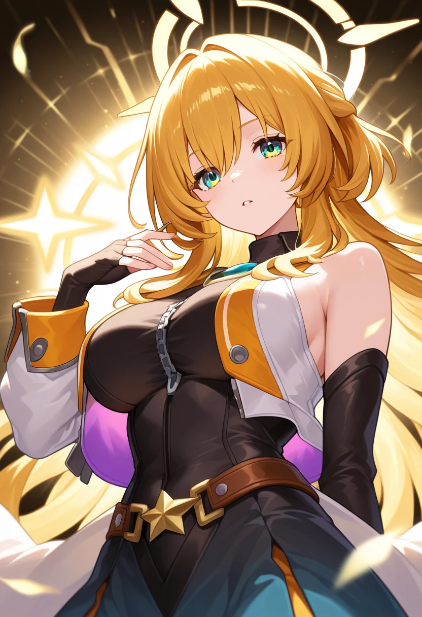 Anime illustration Plump body Beautiful girl idol Bright sunlight Archaic smile Sparkling eyes、Colossal tits、超A high resolution、Anatomically correct human body、Wearing sweat、Expose nipple、exposing their genitals、Soft thighs、Live Stage、Gal、Close-up of people、(fullnude)