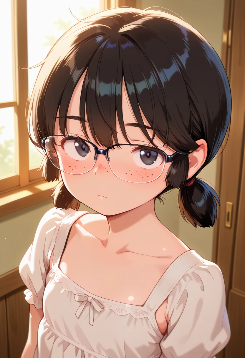 NSFW:2.0,masterpiece, 最high quality, high quality, High resolution, high quality texture, high quality shadows, High resolution, Beautiful details, Detailed CG, Detailed Texture, Realistic representation of face, Realistic, colorful, delicate, Cinematic Light, Side light, Lens flare, Ray Tracing, sharp concentrated, (1 Girl,concentrated:1.3), ( Intricate details, compensate, PureErosFaceV1:0.5), (細部まで美しいdelicateな顔, 緻密で美しいdelicateな瞳, Perfect Facial Proportions, Dense skin, Optimal ratio of four fingers to one thumb, Arms under chest, medium breasts, Wide Hips, Smooth upper abdomen, Tilt,in Japan ,middle hair ,wavy hair , Without hands, 30 years old,Brown eyes,Glasses,night,Hot spring inn,futon,tatami,Yukata,adultery,house wife, orgasm face,curvy,supright straddle, bich, sweat,missionary, 1boy, penis, lying, vaginal, pov, spread legs, sex, nsfw