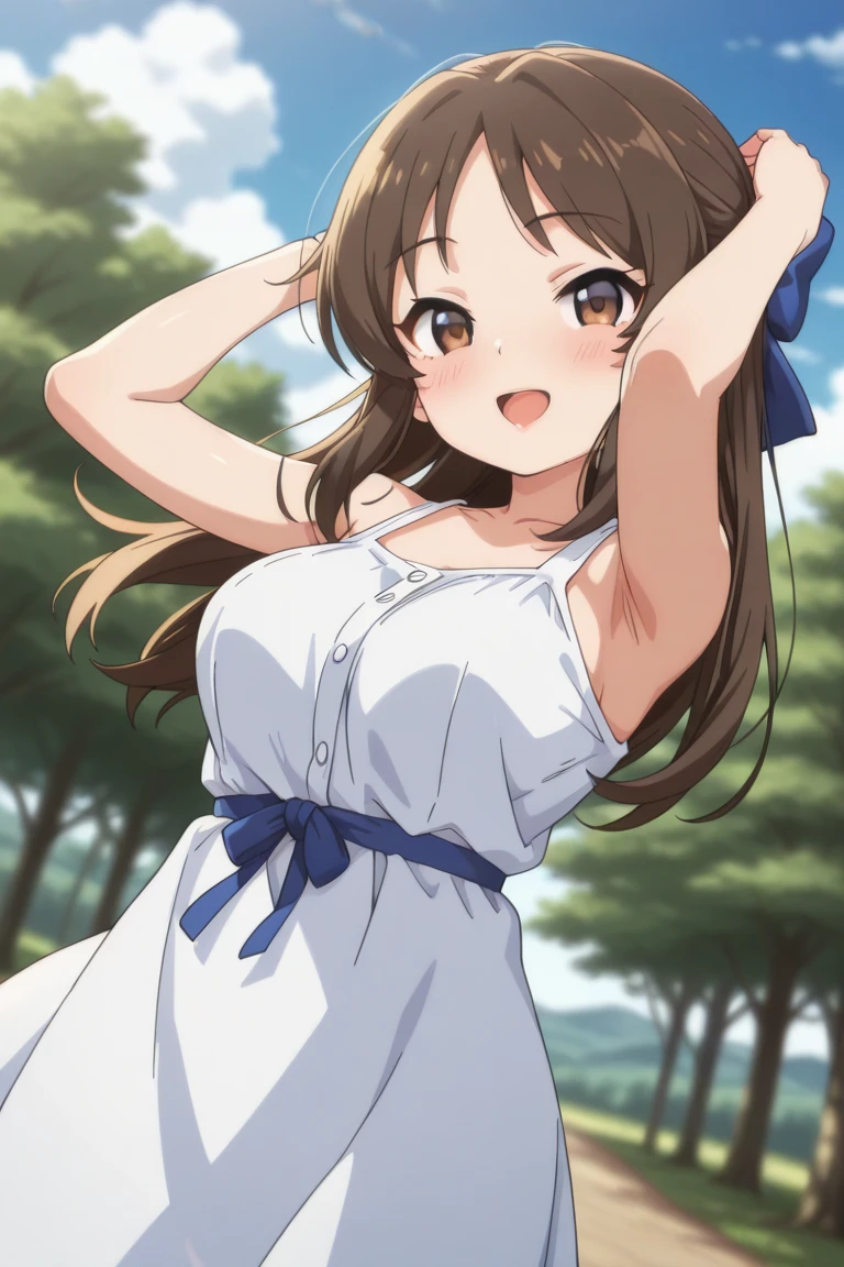 1Girl, Mamako Oosuki In the anime Okaasan Online, Very big breasts, Very detailed