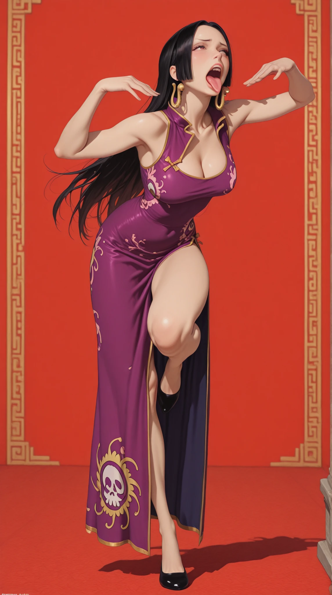 最high quality、high quality、Best image quality、8K、最High resolution、High resolution、最high quality、masterpiece、RAW Photos、whole body photos、Detailed and realistic human body、Detailed and realistic skin、Realistic face in every detail、Detailed and realistic eyes、Detailed and realistic lips、Detailed and realistic teeth、Detailed and realistic ears、Detailed and realistic hair、Realistic reproduction of every detail、((Beautiful Hands(Thumb 1、reference４))、Realistic feet down to the last detail、Realistic breasts down to the last detail、Realistic areola down to the last detail、Realistic nipples down to the last detail、Realistic pussy down to the last detail、Realistic vagina down to the last detail、Detailed and realistic clitoris、Realistic anus down to the last detail、((Realistic pubic hair down to the last detail))、((Beautiful Japanese Girl))、(Japanese Model)、((18 year old beautiful girl))、(Black Hair)、(Straight hair)、((whole body))、((Slim and perfect figure))、((Beautiful and firm breasts(Upward nipples))、(whole body glossy skin、Fair skin)、Japanese tradition、Japanese garden、((Colorful floral pattern(See-through costume))、((lying in the garden(Dynamic sexy pose))