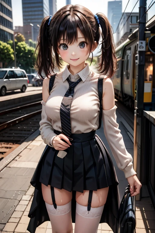 A cute girl,Buble
