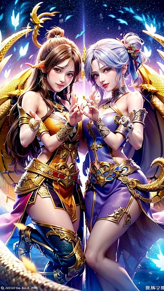 portrait, (full body), 1 hot woman, sexy, with angelic face, (detailed facial features), with long hair, sculpted body, usando uma fantasia sexy, Estilo League of Legends, Ideal style, (in the enchanted kingdom), magic, Realistic photo, best quality, 8k resolution, HDR, full body photo,