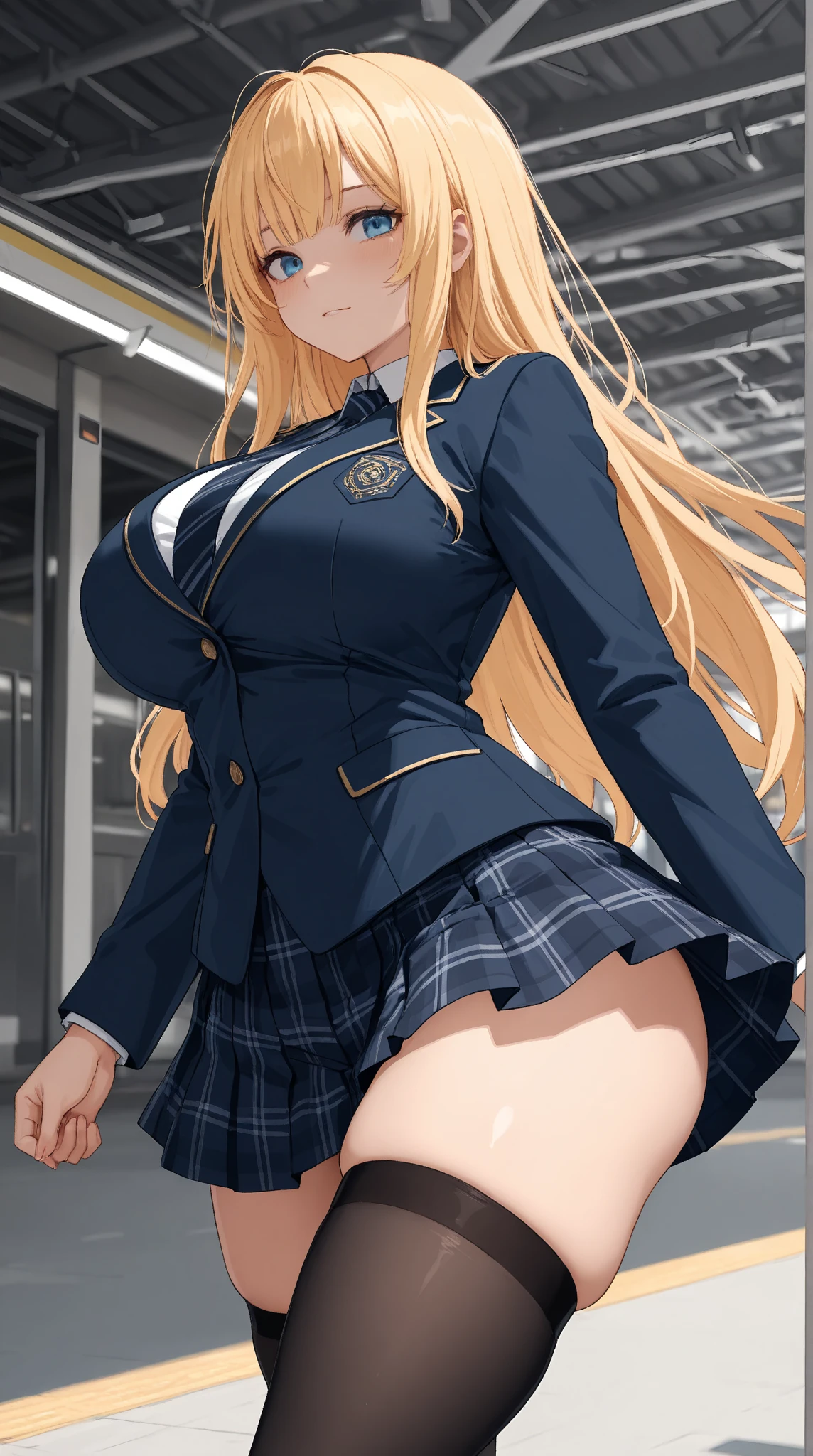 (((Spread your legs、Shooting from below))、(((Accentuate the crotch、Shiny underwear)))、Highest quality, 8k, masterpiece :1.3)), whole body, Sharp focus :One Girl,Glowing Skin,SSexy pose,Highest quality,Tabletop,shape,Very delicate and beautiful,Hmph,8k壁紙,wonderful,In detail,Official Art,Very detailedなティッカーUnity 8k壁紙,Incredibly ridiculous,Large file size,Very detailedな,High resolution,Very detailed,Beautiful detailed girl,Realistic,X-ray,The queue is full,(((Uniform Blazer、mini skirt)))、(((Big Breasts、blonde)))、(((School、classroom、Wearing tights)))、Stand upright、Cleavage , ((Long golden hair))、Uniform Blazer、Sexy pose、Hairstyle: Long Hair、both hands、Wearing tights