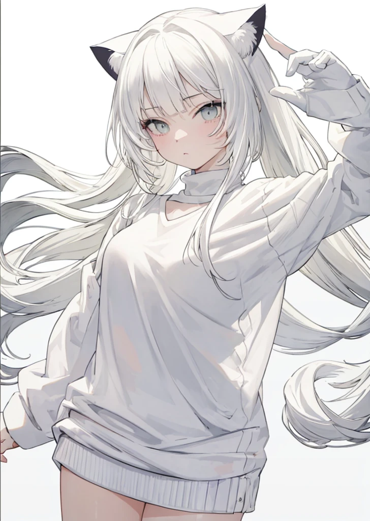 masterpiece, best quality,anime style, 1 girl,(((slender body))), (((small eyes,small breast))),(((gym uniform))),(((((3 monkey grabbing the girl))))),((((cum facial)))), (beautiful face), (((long hair))), (((straight hair))), ((((silver hair)))),detailed beautiful skin, (perfect hands, perfect anatomy)