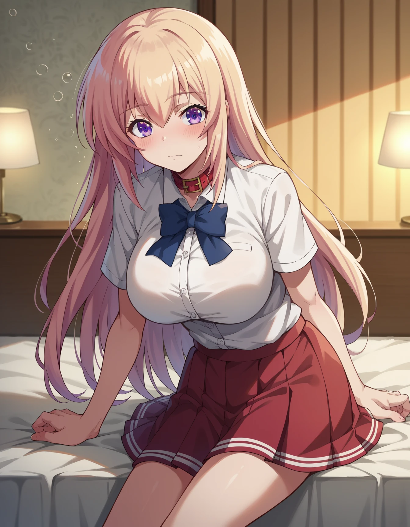 Cute beautiful girl、、(Blushing orgasm:1.5)、Laugh shyly、Unkempt Shorthair,Open crotch