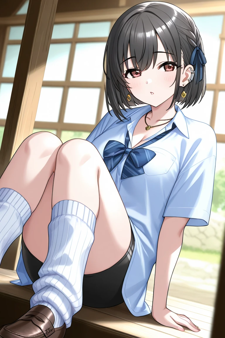 from front,focus on panties,fine underwear,no panty,
,BREAK,nsfw,pyssy,
nico yazawa, flat chest,black hair, (red eyes:1.5), twintails, hair bow, bow, red bow,
,BREAK,
gyaru, shirt, plaid, bow, blush, white shirt, hair ornament, nail polish, plaid skirt, bowtie, pleated skirt, clevage
,BREAK, 
(((smile))), open mouth, look down at viewer, {{{shaded face}}}, masterpiece,absurderes, beautiful detailed face
,BREAK,
,Squat,looking down at viewer,Squatting, 
((masutepiece,hight resolution)), masutepiece, Best Quality, , absurderes, Perfect Skin, Detailed skin texture, ultra-detailliert, 8K, Intricate details, beautifull detailed face,hight resolution, 1girl ,from front.
indoors,locker room