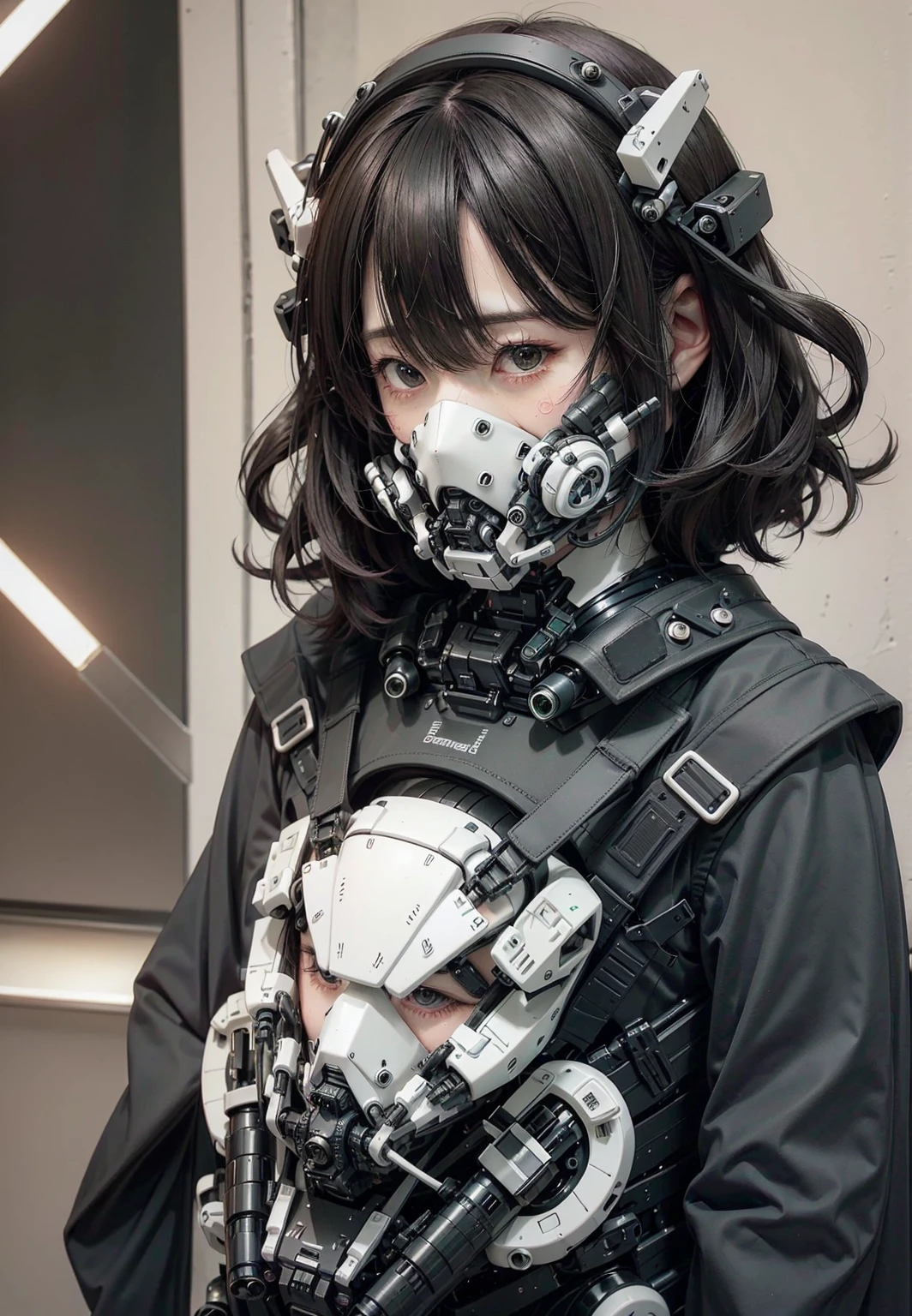 <lora:techpunkmask_v0.5-000002:0.8> techpunkmask, glamorous , stylish , trendy , by Richard Avedon , Helmut Newton , Mario Testino , Annie Leibovitz , Steven Meisel