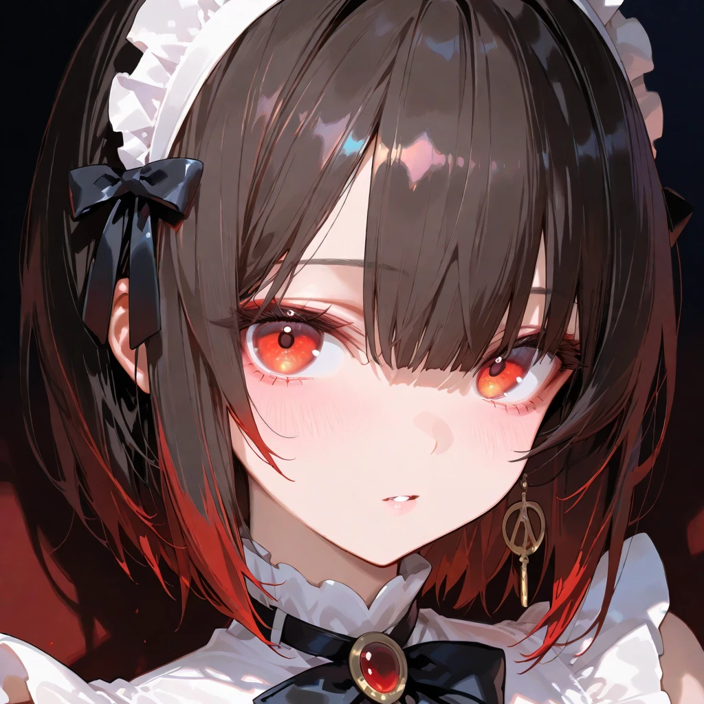 1girl, head on black sheep horns, bat_wings, demon tail, petite, small breasts, bob cut, blunt bangs, black hair, red eyes, <lora:_blackScleraTestInpaint_v10:1:lbw=NC> black sclera, childish petite eyeliner eye_shadow skindantation closed eyes smile +++ hime-sode, white dress_shirt, bulb toe wooden_shoes, darkred short_dress gothic, black capelet, white bloomers, chain_choker, wrist_cuffs, +++ extremely quality extremely detailed deep-silky-healthy-lackwarm-foundational-soft-skin, illustration high resolution, contrapposto glow shine like opal, <lora:_flat2:-0.4:lbw=ALL> <lora:_hipoly3DModelLora_v20:0.3:lbw=NF> hiqcgbody ++ Faint lips,UC:realistic cute anime face cinematic angle human at the front dynamic pose
