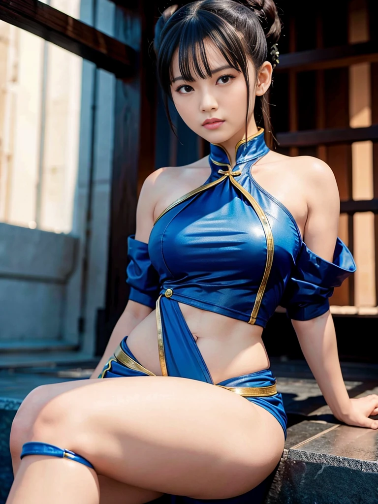 Zelda, waifu, loli, black red hair, blue eyes, short hair, armpit, short dress, see panties, Big legs, transparent yellow black dress, Big hips,