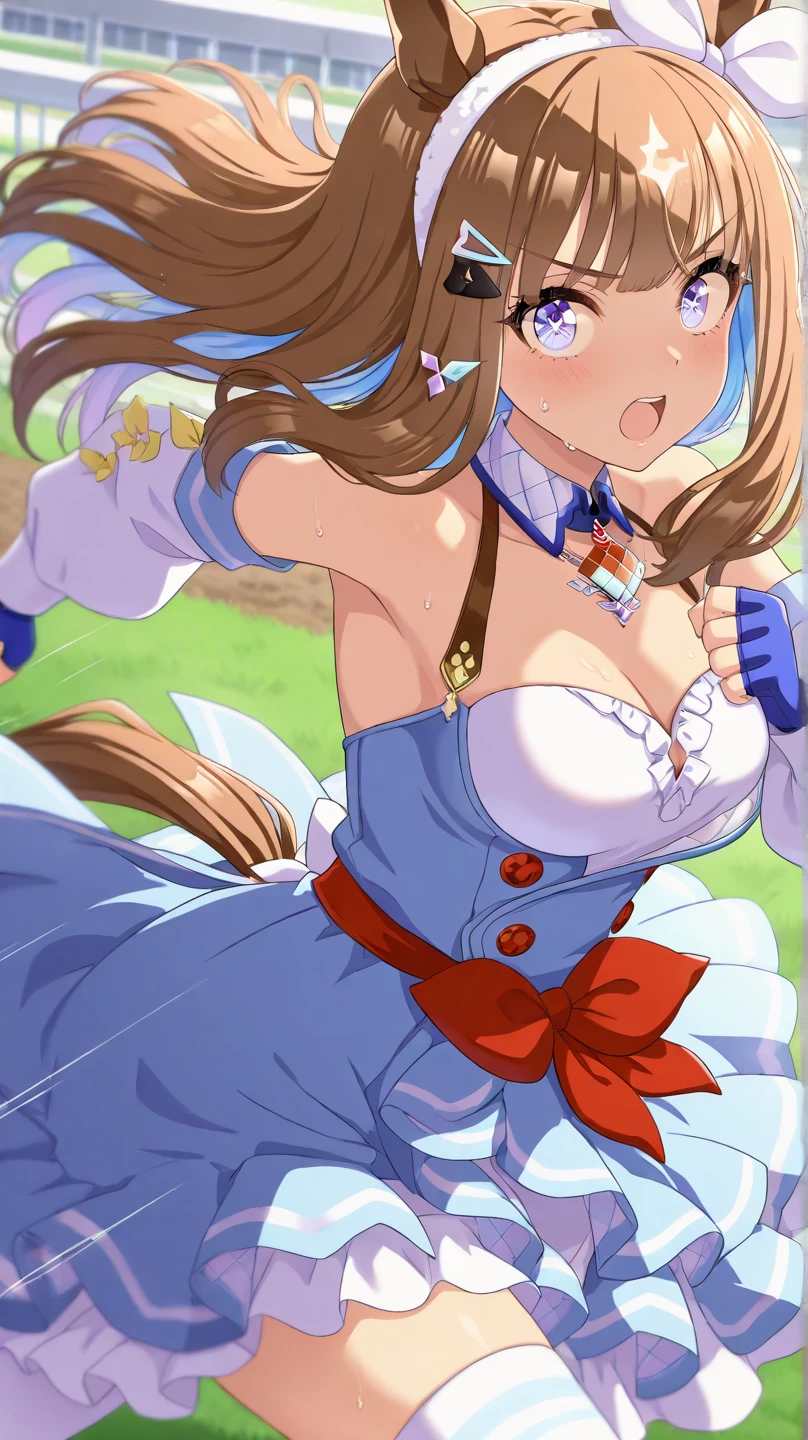 blush、smile、Long sleeve sweater、Big Tits、Huge breasts、Handsome、Brown Hair、Pink underwear、28 year old sister、Lace Underwear、Checkered Skirt